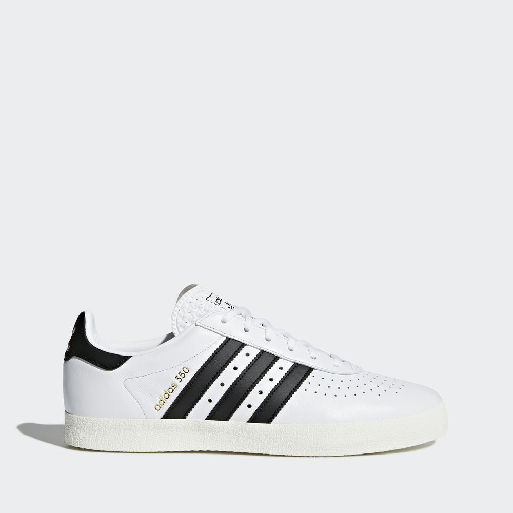 Adidas 350 - Originals ανδρικα - Ασπρα/Μαυρα/Ασπρα,Μέγεθος: EU 36 – 54 2/3 (508JDBRV)